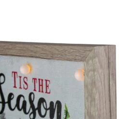 Northlight 12" Lighted 'Tis The Season' Christmas Wall Decor White 11 Northlight 12" Lighted 'Tis The Season' Christmas Wall Decor White -Northlight Shop 2306056877042975968