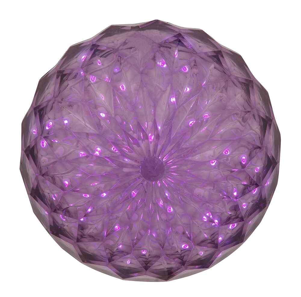 30Lt X 6" LED Purple Crystal Ball Outdoo 3 30Lt X 6" LED Purple Crystal Ball Outdoo