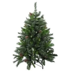 Northlight Full Snowy Delta Pine With Pine Cones Artificial Christmas Tree - 4' - Unlit Green 12 Northlight Full Snowy Delta Pine With Pine Cones Artificial Christmas Tree - 4' - Unlit Green -Northlight Shop 2306117057749652384