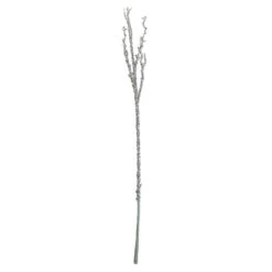 Northlight 31" Glittered Silver Artificial Twig Christmas Spray