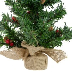 Northlight Potted Red Berries And Pine Cones Medium Artificial Christmas Tree – 16" - Unlit Green 10 Northlight Potted Red Berries And Pine Cones Medium Artificial Christmas Tree – 16" - Unlit Green -Northlight Shop 2306206463425766048