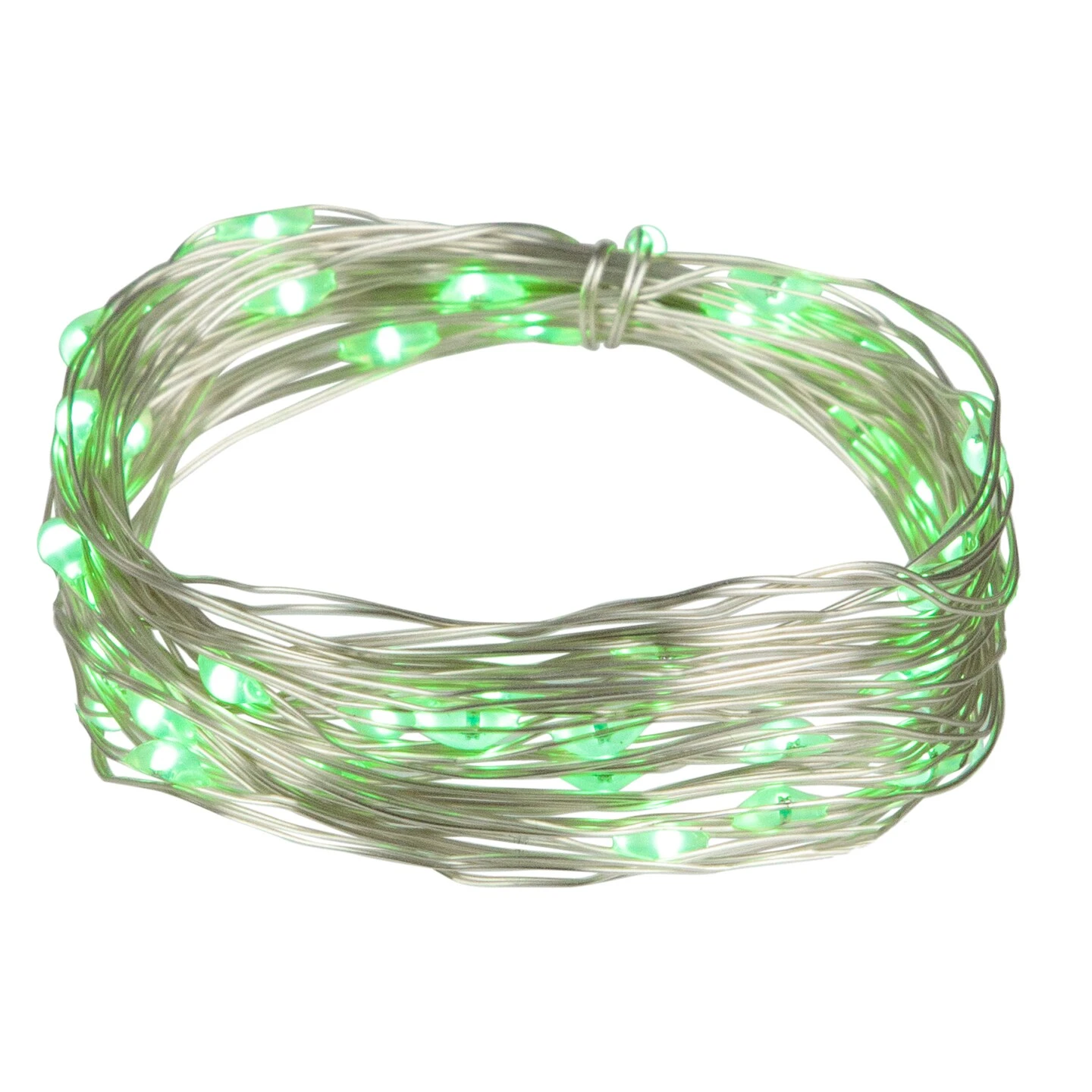Northlight Micro Fairy Christmas Lights - 16ft - Green LED - 16' Copper Wire - 50ct 5 Northlight Micro Fairy Christmas Lights - 16ft - Green LED - 16' Copper Wire - 50ct - Image 3