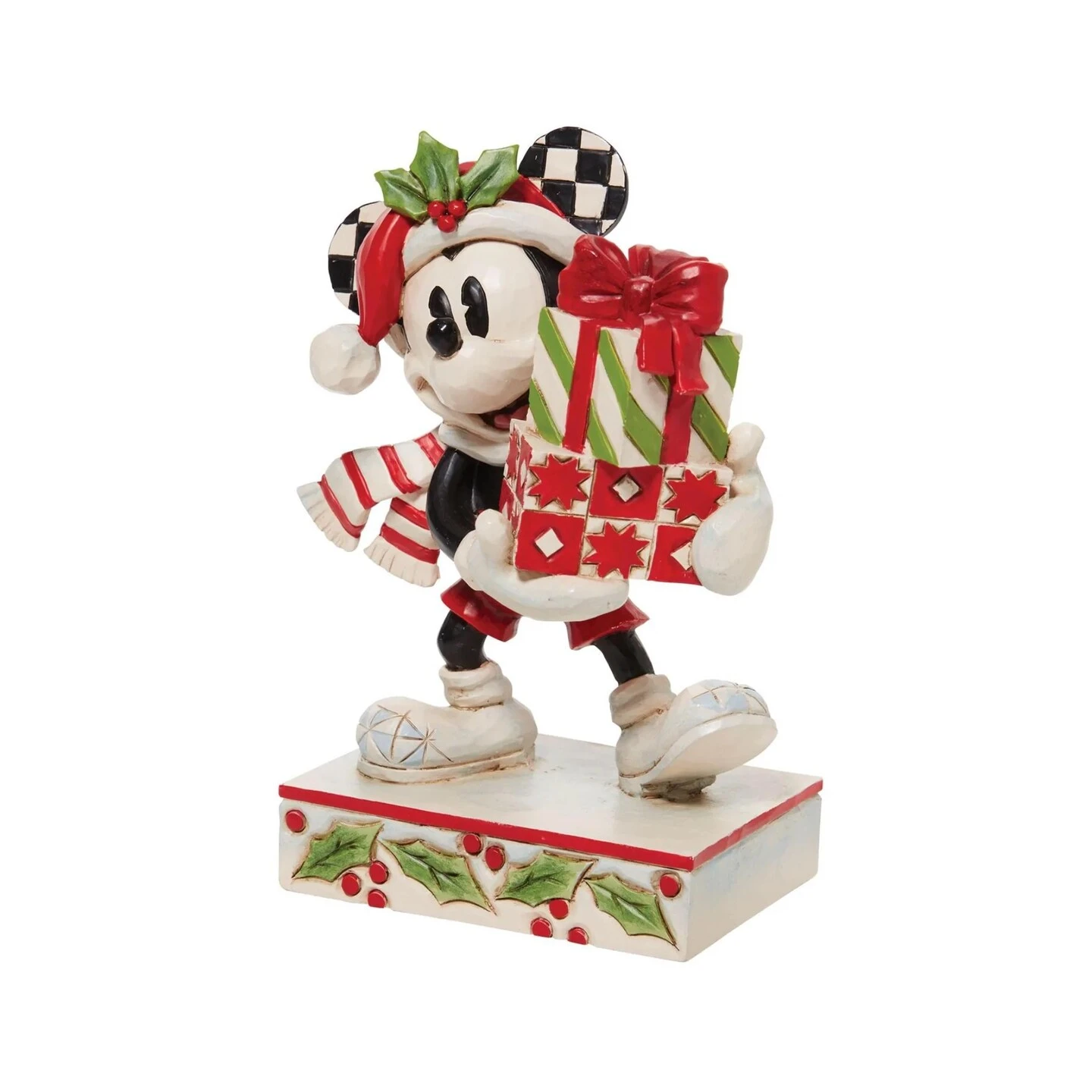 Department 56 Dept 56 Mickey With Stacked Presents Christmas Figure Black 5 Department 56 Dept 56 Mickey With Stacked Presents Christmas Figure Black - Image 3