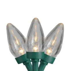Northlight LED C7 Christmas Lights - Warm White - 20.25' Green Wire - 50ct Clear 8 Northlight LED C7 Christmas Lights - Warm White - 20.25' Green Wire - 50ct Clear -Northlight Shop 2306223302140355232 1