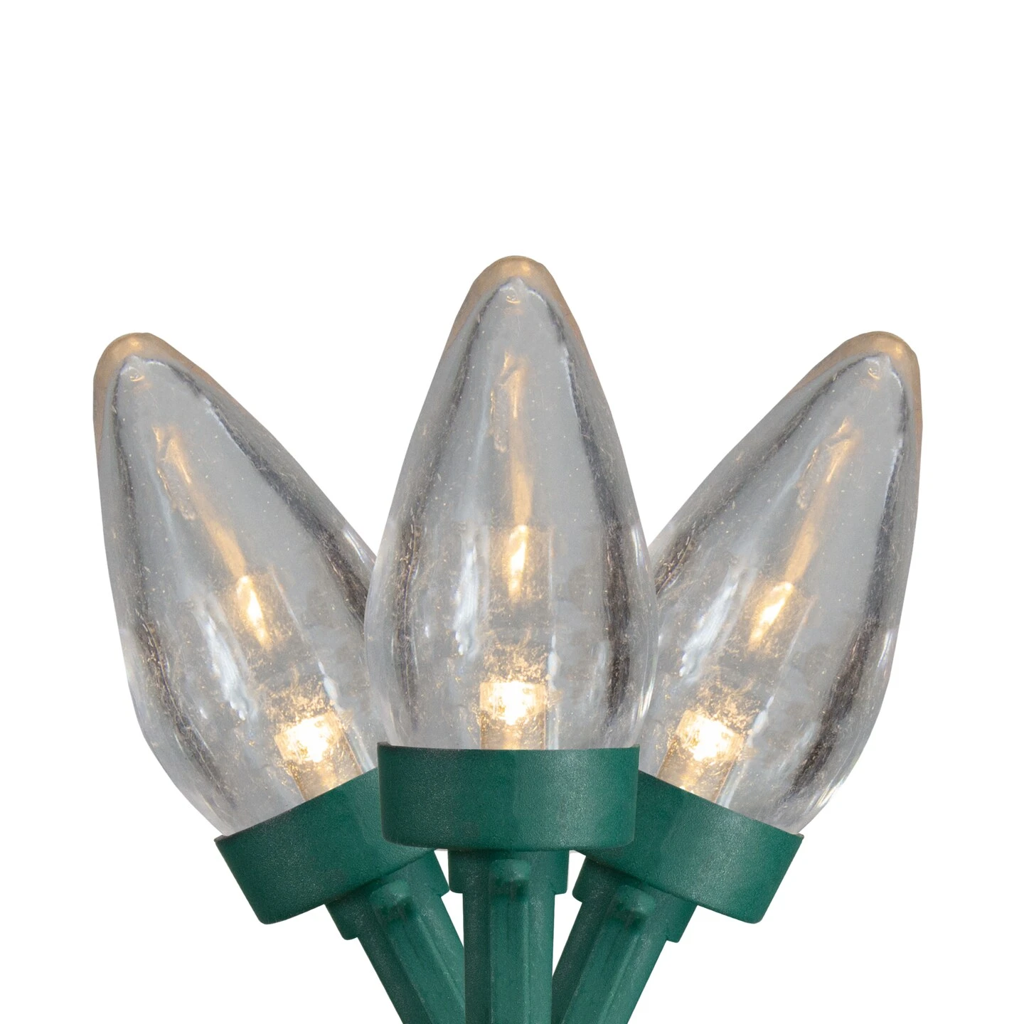 Northlight LED C7 Christmas Lights - Warm White - 20.25' Green Wire - 50ct Clear 3 Northlight LED C7 Christmas Lights - Warm White - 20.25' Green Wire - 50ct Clear