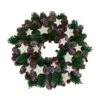 Northlight Pine Cone And Berries With Stars Artificial Christmas Wreath, 10-Inch, Unlit Ivory 2 Northlight Pine Cone And Berries With Stars Artificial Christmas Wreath, 10-Inch, Unlit Ivory -Northlight Shop 2306269868797989536
