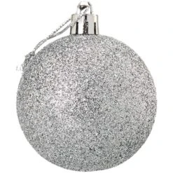 Juvale 48 Pack Mini Christmas Tree Ornaments, 1.5 In, Glitter Red, Green, Silver, Shatterproof Assorted Mini Christmas Balls, Holiday Decoration Multicolor 14 Juvale 48 Pack Mini Christmas Tree Ornaments, 1.5 In, Glitter Red, Green, Silver, Shatterproof Assorted Mini Christmas Balls, Holiday Decoration Multicolor -Northlight Shop 2306281603400374576
