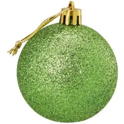 Juvale 48 Pack Mini Christmas Tree Ornaments, 1.5 In, Glitter Red, Green, Silver, Shatterproof Assorted Mini Christmas Balls, Holiday Decoration Multicolor 15 Juvale 48 Pack Mini Christmas Tree Ornaments, 1.5 In, Glitter Red, Green, Silver, Shatterproof Assorted Mini Christmas Balls, Holiday Decoration Multicolor -Northlight Shop 2306281604474116400