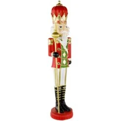Northlight 22" Red And Gold Christmas Nutcracker With Scepter -Northlight Shop 2306315553456669920