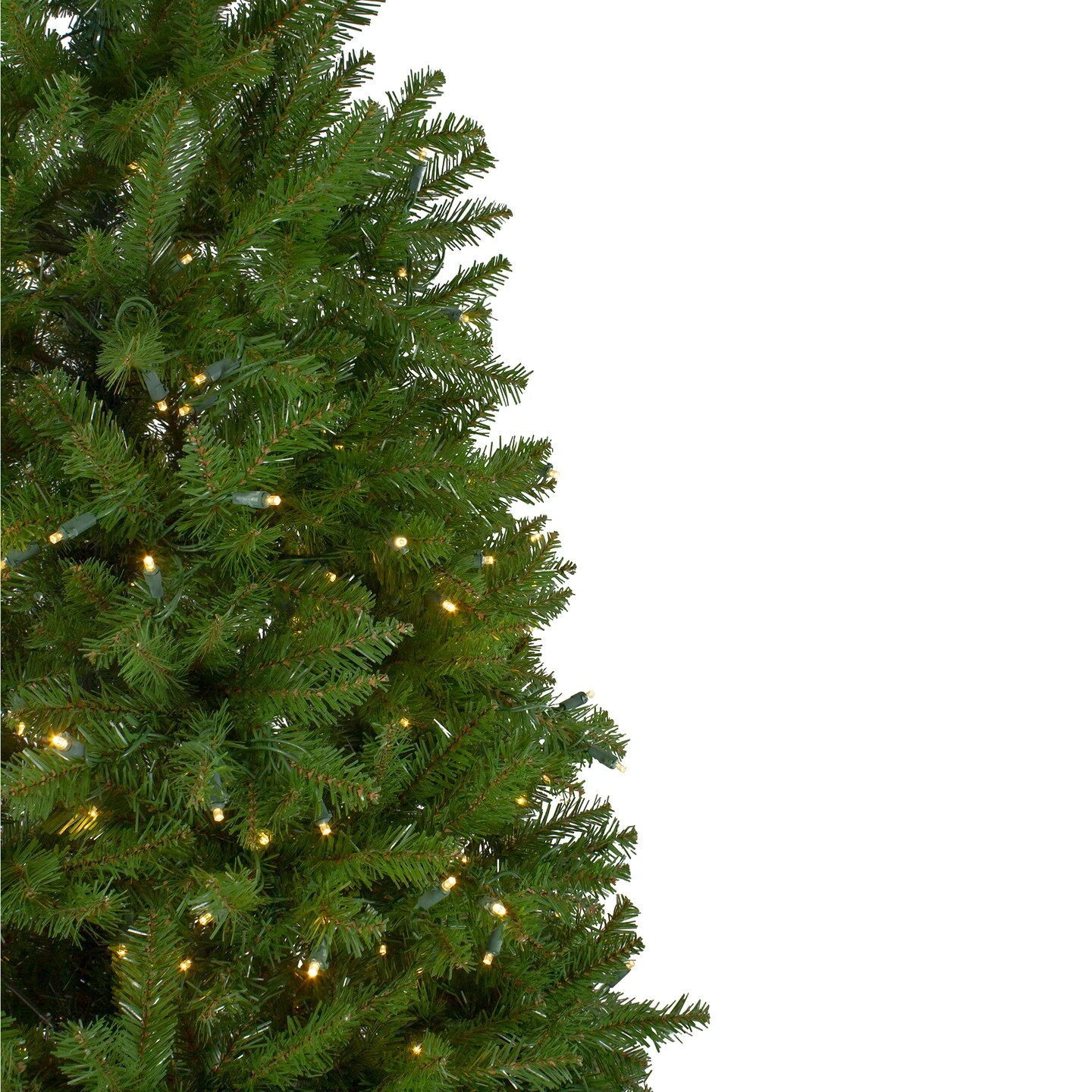 Northlight 12' Pre-lit Northern Pine Full Artificial Christmas Tree - Warm Clear LED Lights Green 7 Northlight 12' Pre-lit Northern Pine Full Artificial Christmas Tree - Warm Clear LED Lights Green - Image 5
