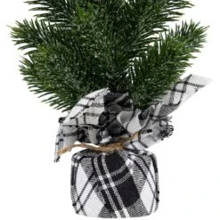 Northlight Mini Iced Pine Artificial Christmas Trees - 10" - Set Of 3 Green -Northlight Shop 2306315683232908768
