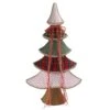 Northlight Polka Dot And Plaid Christmas Tree With Ribbon Bow Decoration - 31.5" Red -Northlight Shop 2306343817762837152