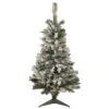 Northlight 3' Pre-Lit Medium Flocked Artificial Christmas Tree - Multi-Color Lights Green 1 Northlight 3' Pre-Lit Medium Flocked Artificial Christmas Tree - Multi-Color Lights Green -Northlight Shop 2306343819093729952