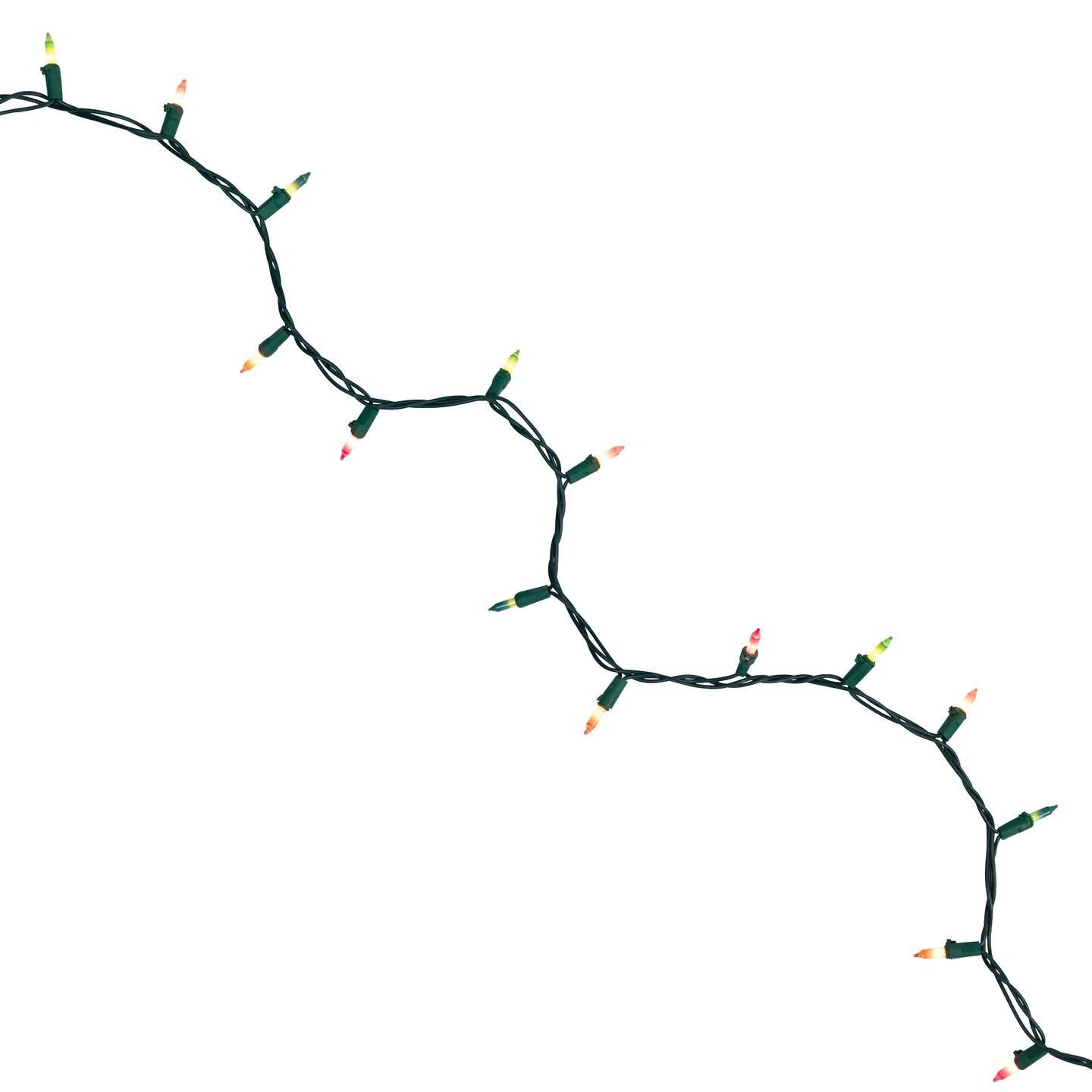 Northlight Mini Christmas Lights - Pastel Multicolor - 7' Green Wire - 35ct 6 Northlight Mini Christmas Lights - Pastel Multicolor - 7' Green Wire - 35ct - Image 4