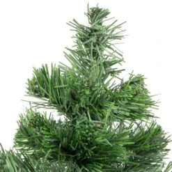 Northlight 12" Mini Pine Full Artificial Christmas Tree, Unlit Green -Northlight Shop 2306357947059487968