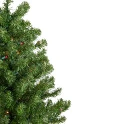 Northlight Pre-Lit Medium Canadian Pine Artificial Christmas Tree - 5' - Multicolor Lights Green 14 Northlight Pre-Lit Medium Canadian Pine Artificial Christmas Tree - 5' - Multicolor Lights Green -Northlight Shop 2306386829753861344