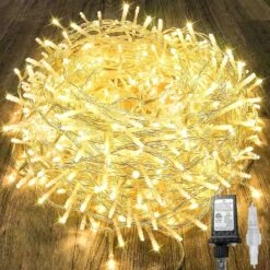 240LED 88Ft Connectable Christmas String Lights Indoor Outdoor Clear Wire -Northlight Shop 238531840890800 1