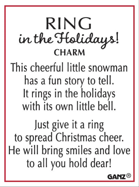 Ring In The Holidays - Snowman Charm 8 Ring In The Holidays - Snowman Charm - Image 6