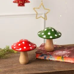 Woodland Whimsy Mushrooms - Red -Northlight Shop 249328712913200 2