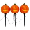 Animated Blinking LED Pumpkin Stakes With Sound – Halloween Décor