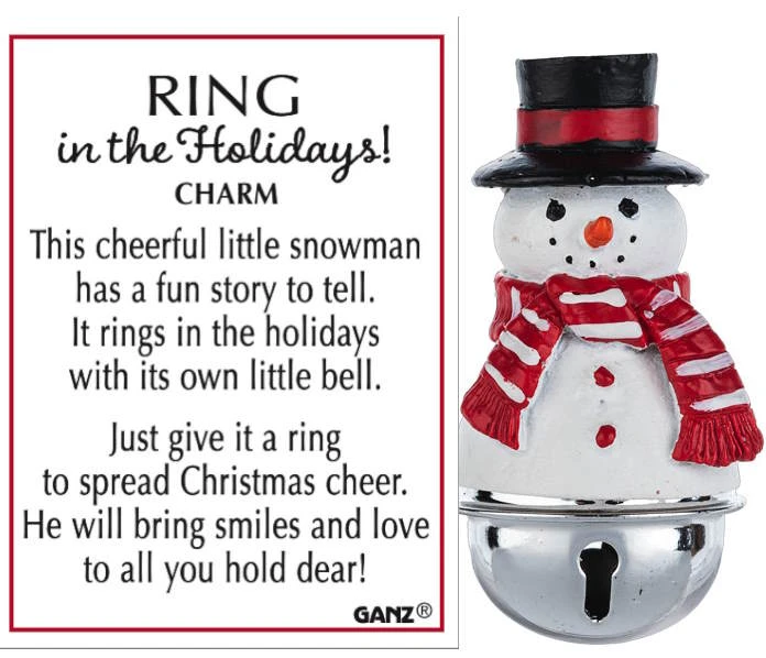 Ring In The Holidays - Snowman Charm 3 Ring In The Holidays - Snowman Charm