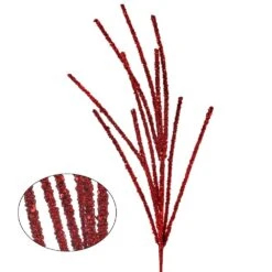 32" GLITTER MINI BERRY GRASS SPRAY CHAG 9 32" GLITTER MINI BERRY GRASS SPRAY CHAG -Northlight Shop 264570345468128