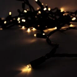 Perfect Holiday 70 LED Indoor/Outdoor Wide Angle 5MM LED Green Cable Christmas String Lights Warm White 31 Perfect Holiday 70 LED Indoor/Outdoor Wide Angle 5MM LED Green Cable Christmas String Lights Warm White -Northlight Shop 269575045680864 1