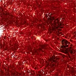 Northlight Pre-Lit Artificial Tinsel Christmas Tree - 7' - Red - Clear Lights 14 Northlight Pre-Lit Artificial Tinsel Christmas Tree - 7' - Red - Clear Lights -Northlight Shop 280156921445712