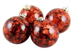 Northlight 4ct Marbled Sienna Brown Shatterproof Ball Ornaments 14 Northlight 4ct Marbled Sienna Brown Shatterproof Ball Ornaments -Northlight Shop 28529 30889427