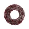 Northlight 18" Wine Burgundy Glitter Pine Cone Artificial Christmas Wreath, Unlit -Northlight Shop 28529 31741377