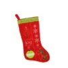 Northlight 19" Traditional "Joy" Embroidered Cuffless Christmas Stocking 2 Northlight 19" Traditional "Joy" Embroidered Cuffless Christmas Stocking -Northlight Shop 28529 31755181