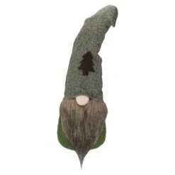 Northlight Forest Tree Chevron Hat Gnome Head Christmas Decoration - 21" - Green And Brown 17 Northlight Forest Tree Chevron Hat Gnome Head Christmas Decoration - 21" - Green And Brown -Northlight Shop 28678931997344 2