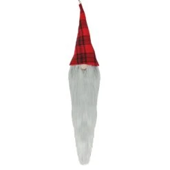 Northlight 29" Red And Black Plaid Hat Hanging Christmas Gnome 6 Northlight 29" Red And Black Plaid Hat Hanging Christmas Gnome -Northlight Shop 28679057826464 1
