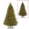 7.5 Ft. Pre-lit PowerConnect™ Kingswood Fir Medium Artificial Christmas Tree, Dual Color® LED Lights -Northlight Shop 28904 KW7 D53 75