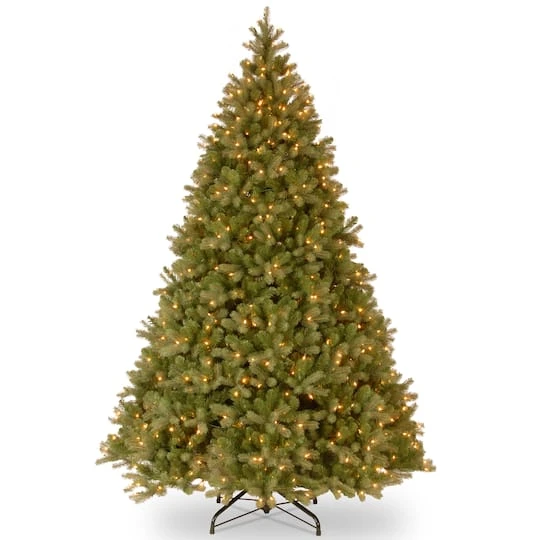 10 Ft. Pre-Lit Feel Real® Downswept Douglas Full Artificial Christmas Tree, Clear Lights 4 10 Ft. Pre-Lit Feel Real® Downswept Douglas Full Artificial Christmas Tree, Clear Lights - Image 2