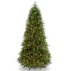 7.5ft. Pre-Lit Feel Real® Jersey Frasier Fir Slim Artificial Christmas Tree, Clear Lights -Northlight Shop 28904 PEJF1 304 75