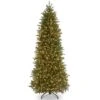 6.5 Ft. Pre-Lit Feel Real® Jersey Fraser Fir Pencil Slim Artificial Christmas Tree, Clear Lights 2 6.5 Ft. Pre-Lit Feel Real® Jersey Fraser Fir Pencil Slim Artificial Christmas Tree, Clear Lights -Northlight Shop 28904 PEJF1 362 65