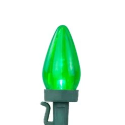 Northlight LED C7 Christmas Lights - Green - 16' Green Wire - 25ct 13 Northlight LED C7 Christmas Lights - Green - 16' Green Wire - 25ct -Northlight Shop 292347955457040
