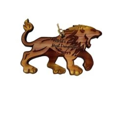 LION Worlds Most Dangerous Son - Cedar Ornament -Northlight Shop 292348453465104 2