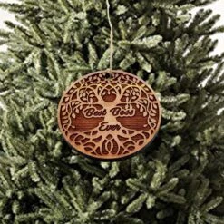 Best Boss Ever Celtic Tree Of Life - Cedar Ornament -Northlight Shop 292348784954384 1