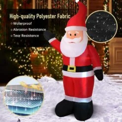 6FT Inflatables Santa Clauswith Built-in LED Light 31 6FT Inflatables Santa Clauswith Built-in LED Light -Northlight Shop 292349751540240 1