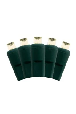 Perfect Holiday 70 LED Indoor/Outdoor Wide Angle 5MM LED Green Cable Christmas String Lights Warm White 25 Perfect Holiday 70 LED Indoor/Outdoor Wide Angle 5MM LED Green Cable Christmas String Lights Warm White -Northlight Shop 292653635953