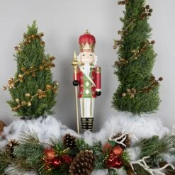 Northlight 22" Red And Gold Christmas Nutcracker With Scepter -Northlight Shop 315369652321888