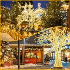 240LED 88Ft Connectable Christmas String Lights Indoor Outdoor Clear Wire -Northlight Shop 317717347620784