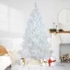 Northlight Pre-Lit White Alaskan Pine Artificial Christmas Tree - 6.5' - Warm White LED Lights