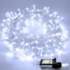 33ft 100 LED White Christmas Lights, 8 Modes Connectable Clear Wire Twinkle Fairy String Lights Indoor, Plug-in Christmas String Lights Outdoor Waterproof For Christmas Wedding Party Tree 2 33ft 100 LED White Christmas Lights, 8 Modes Connectable Clear Wire Twinkle Fairy String Lights Indoor, Plug-in Christmas String Lights Outdoor Waterproof For Christmas Wedding Party Tree -Northlight Shop 34735092225072