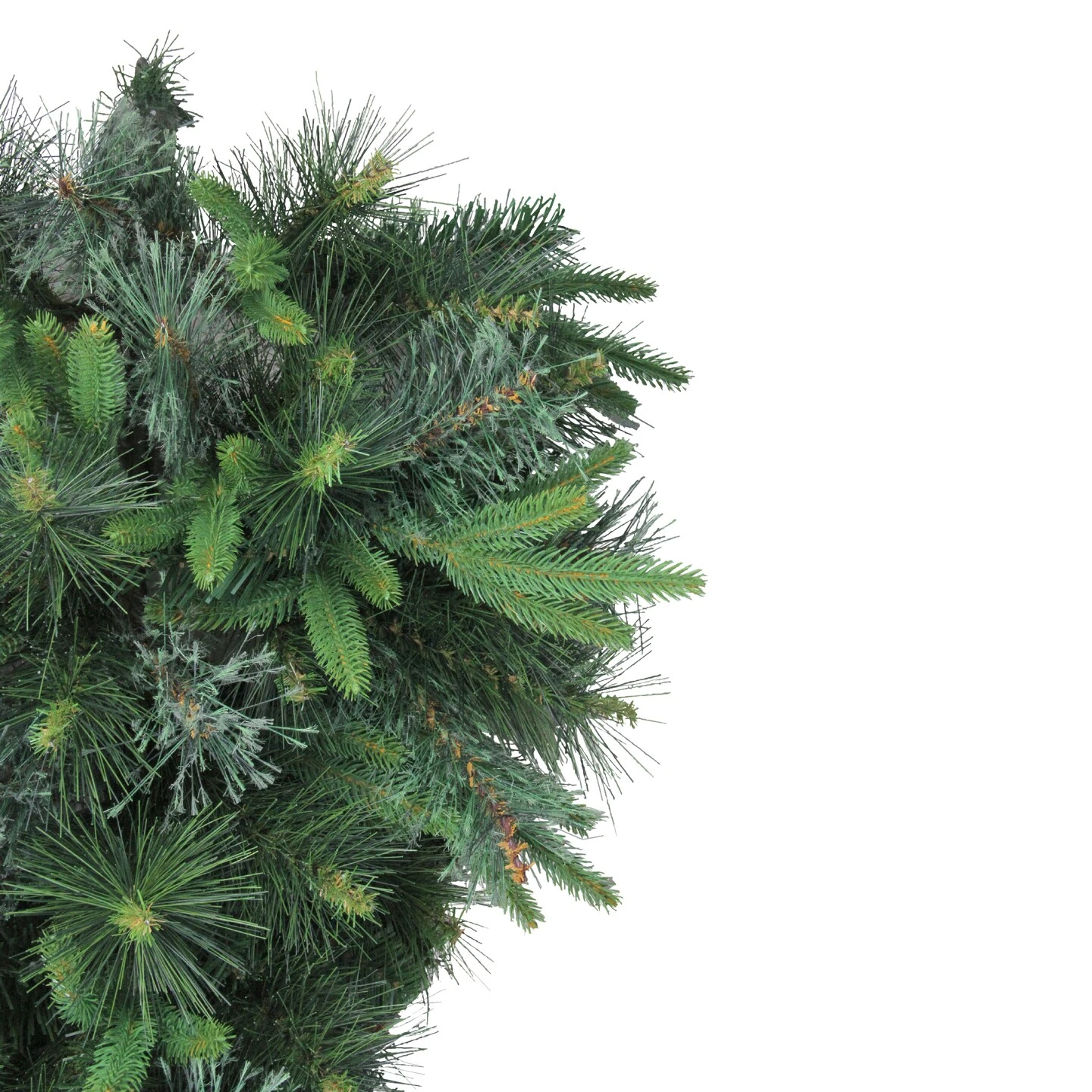 Northlight 36" Ashcroft Cashmere Pine Artificial Christmas Teardrop Swag, Unlit Green 5 Northlight 36" Ashcroft Cashmere Pine Artificial Christmas Teardrop Swag, Unlit Green - Image 3