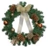 Northlight Pre-Decorated Pine Cones And Ornaments Artificial Christmas Wreath - 24" - Unlit Green 1 Northlight Pre-Decorated Pine Cones And Ornaments Artificial Christmas Wreath - 24" - Unlit Green -Northlight Shop 363453202031264