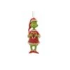 Department 56 Dept 56 Grinch Holding Candy Cane Christmas Ornament Green 2 Department 56 Dept 56 Grinch Holding Candy Cane Christmas Ornament Green -Northlight Shop 363454123598496