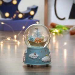 Northlight 5" Children's Blue Sleepy Time Musical Snow Globe 11 Northlight 5" Children's Blue Sleepy Time Musical Snow Globe -Northlight Shop 363454731772576